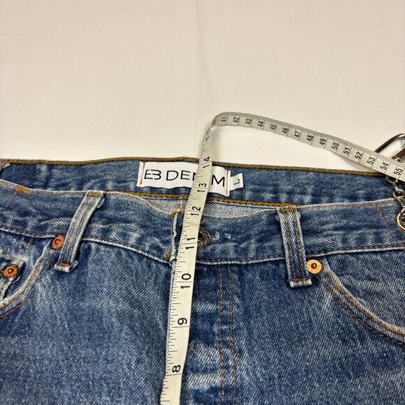 EB Denim Chain Vintage 90s Levi's Jeans Straight Women's Large - Picture 6 of 14